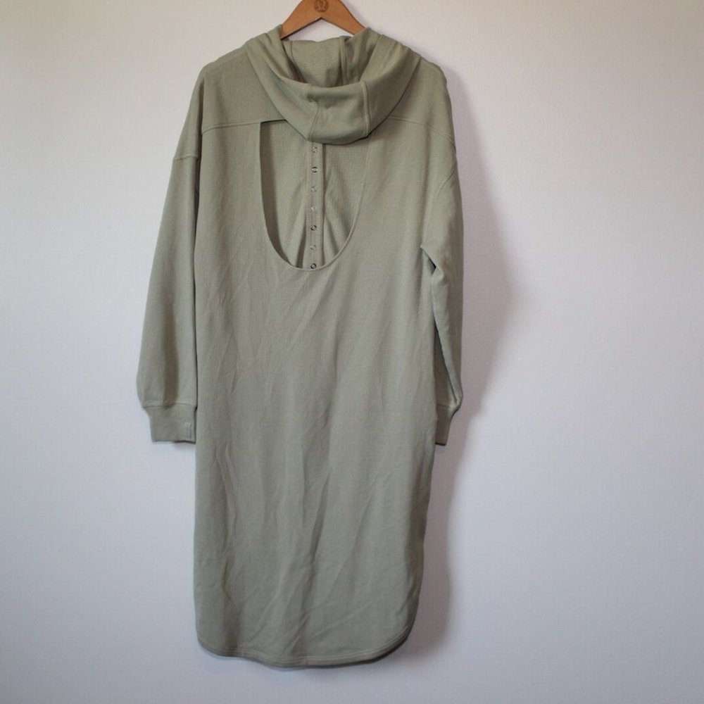 NWT Halle Berry x Sweaty Betty Hera Waffle Hooded Dress Size Medium H13706 - Picture 7 of 12